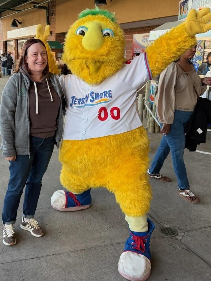 MICS and Buster from the BlueClaws