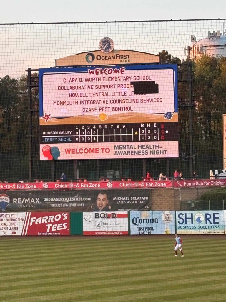 BlueClaws Scoreboard