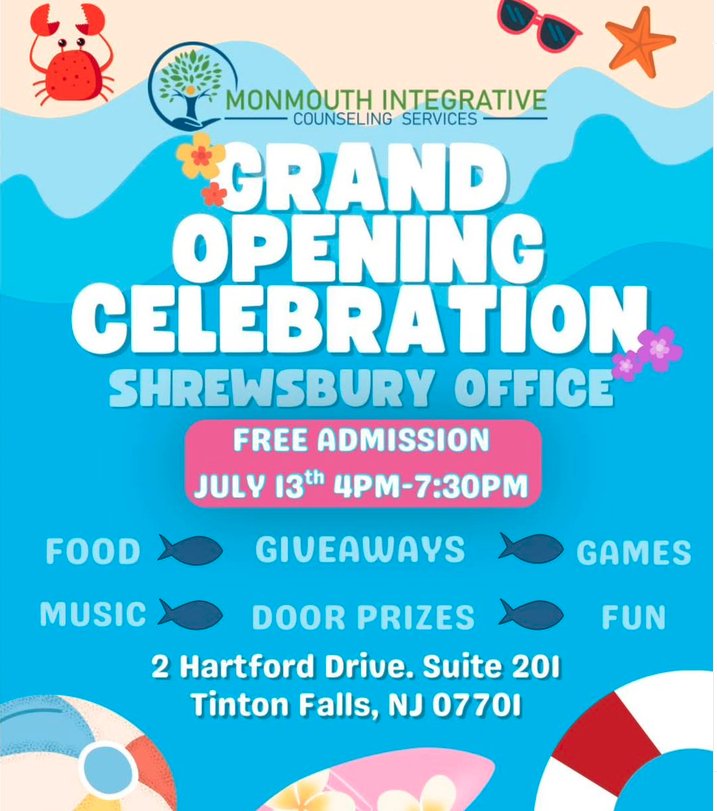MICS Shrewsbury, NJ office Grand Opening Celebration flyer